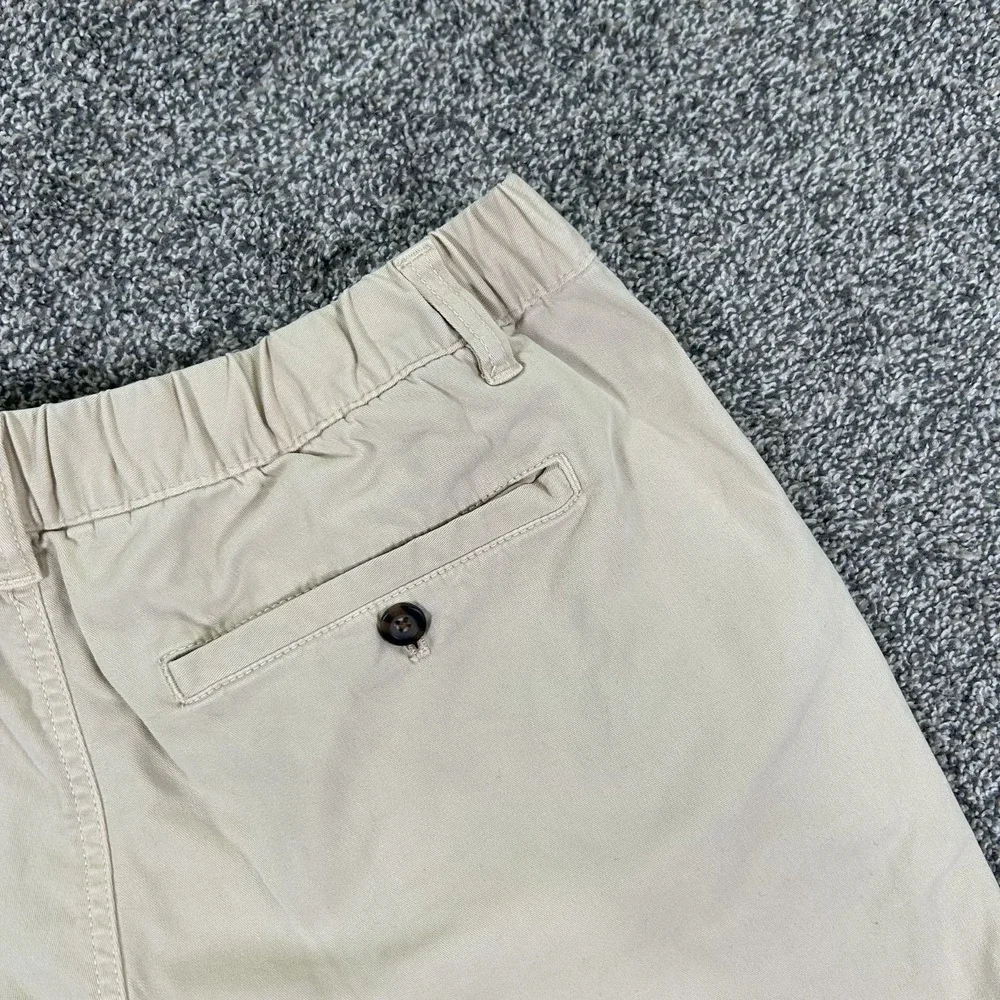 Bearbottom Clothing Elastic Waist Pant Men Large Tall 29x30 Khaki Stretch Hiking